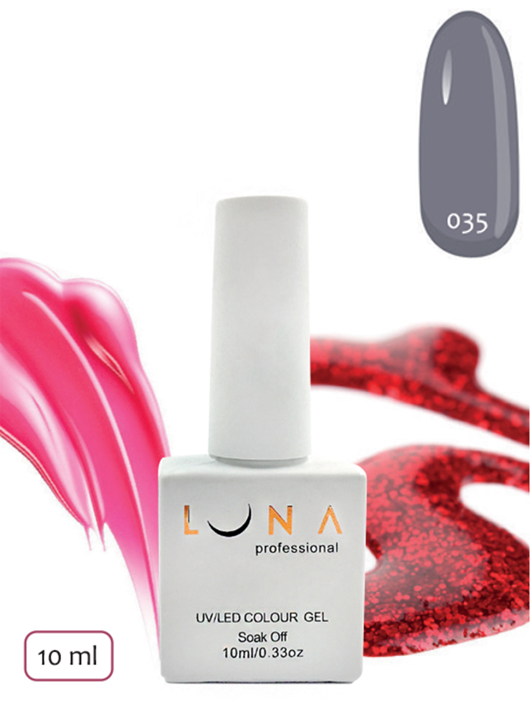 Luna Professional UV/LED Colour Gel - 035