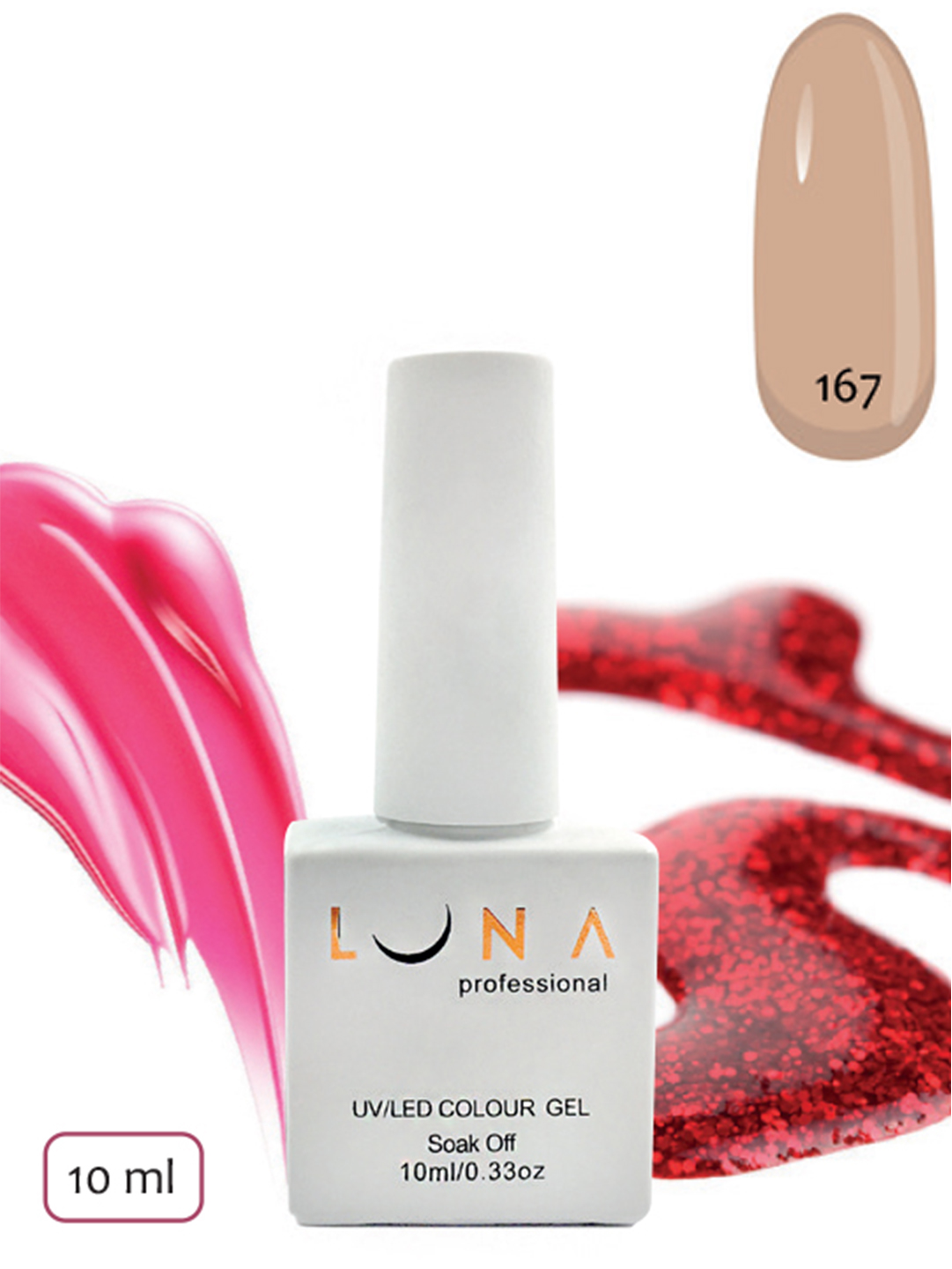 Luna Professional UV/LED Colour Gel - 167