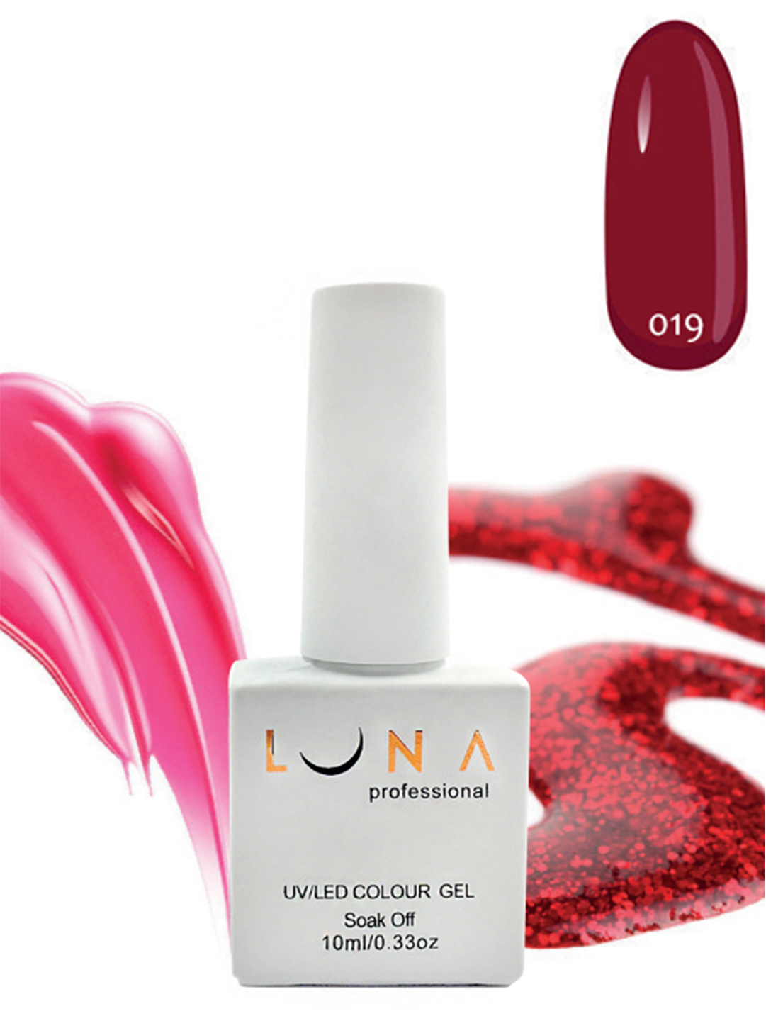 Luna Professional UV/LED Colour Gel - 019