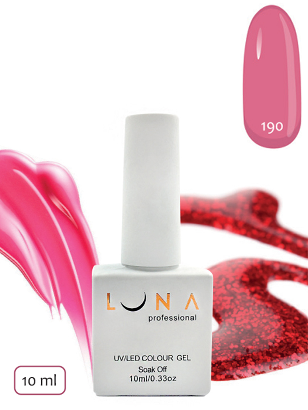 Luna Professional UV/LED Colour Gel - 190