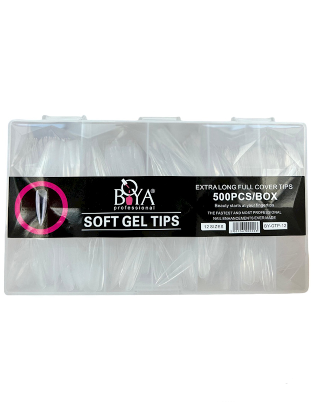 Boya Professional Soft Gel Tips BY-GTP-12