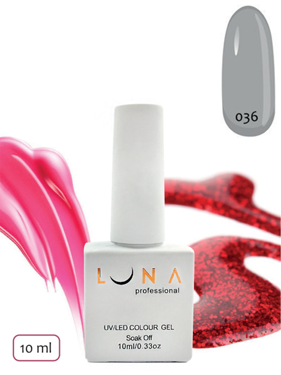 Luna Professional UV/LED Colour Gel - 036