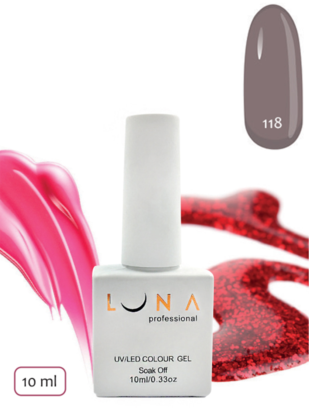 Luna Professional UV/LED Colour Gel - 118