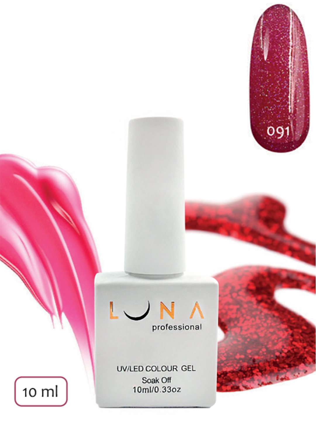 Luna Professional UV/LED Colour Gel - 091