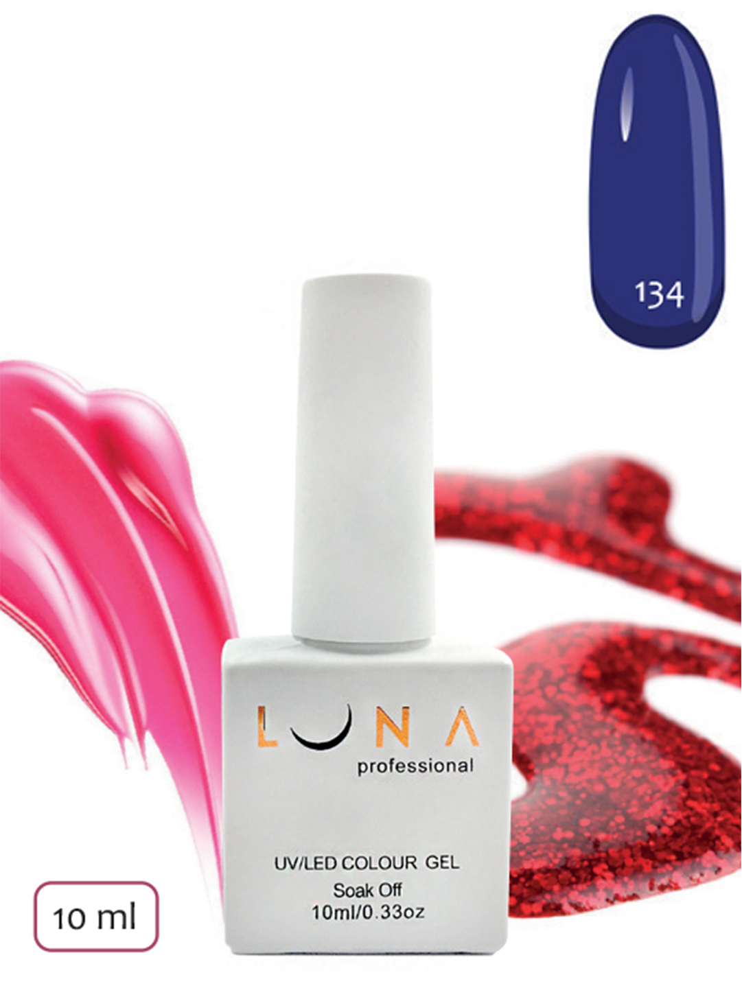 Luna Professional UV/LED Colour Gel - 134