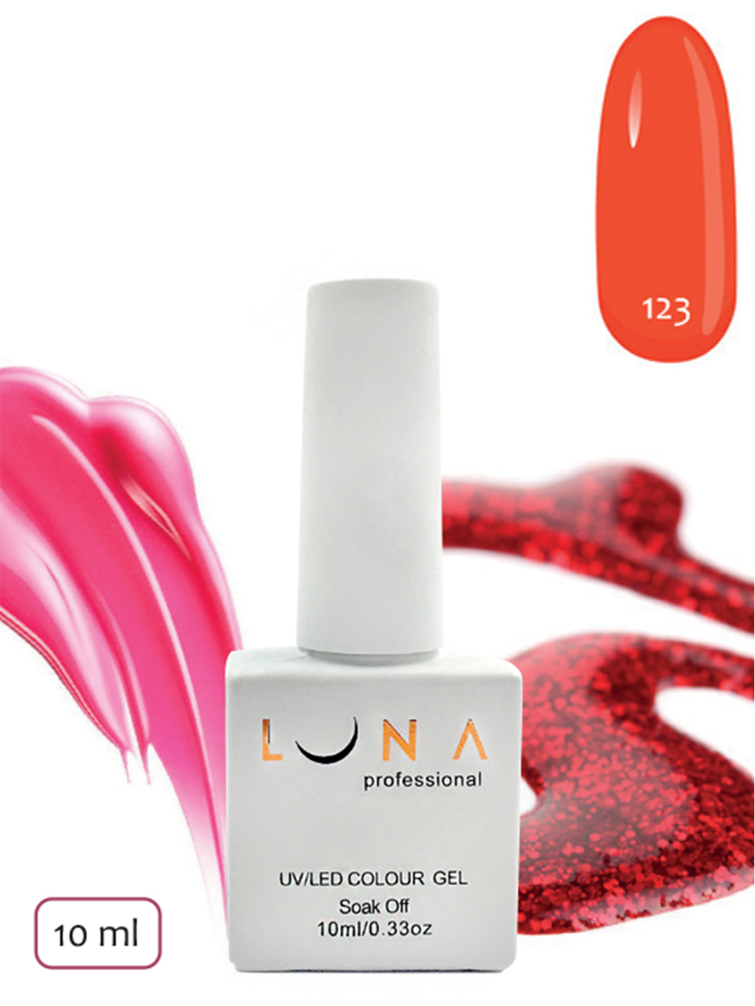 Luna Professional UV/LED Colour Gel - 123