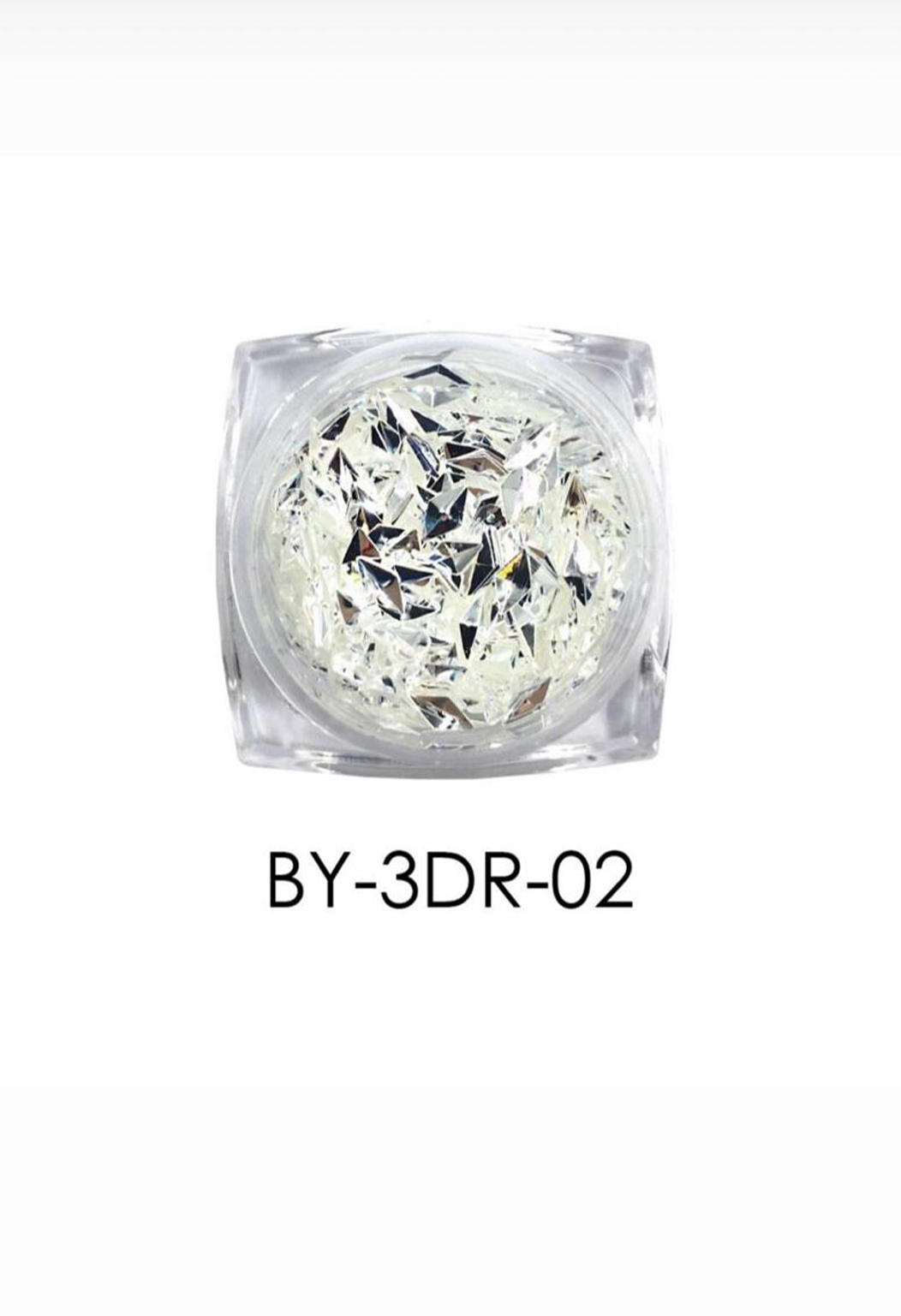 Boya Professional  Nail Glitter BY-3DR-02 