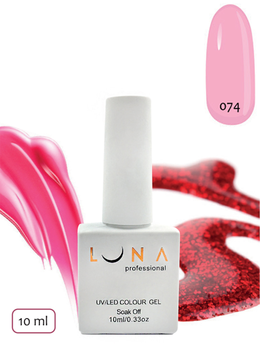 Luna Professional UV/LED Colour Gel - 074