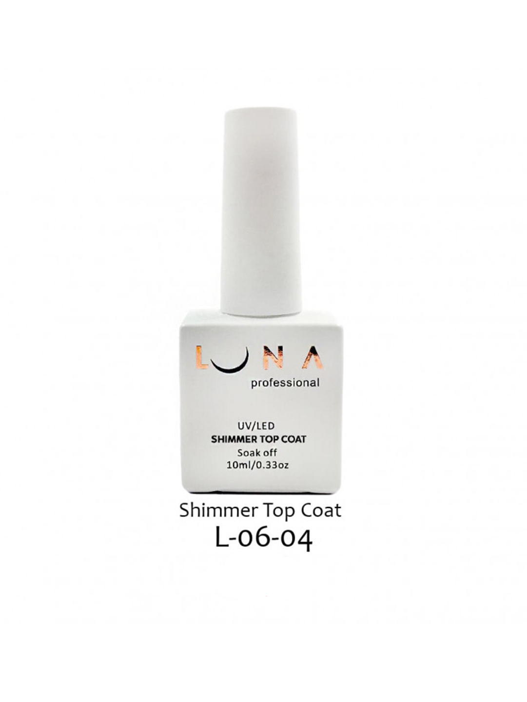 Luna Professional UV/LED Shimmer Top Coat L-06-04