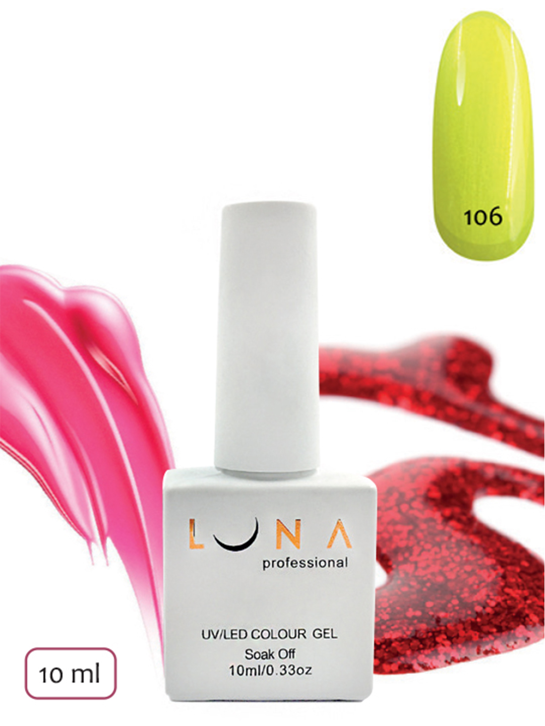 Luna Professional UV/LED Colour Gel - 106