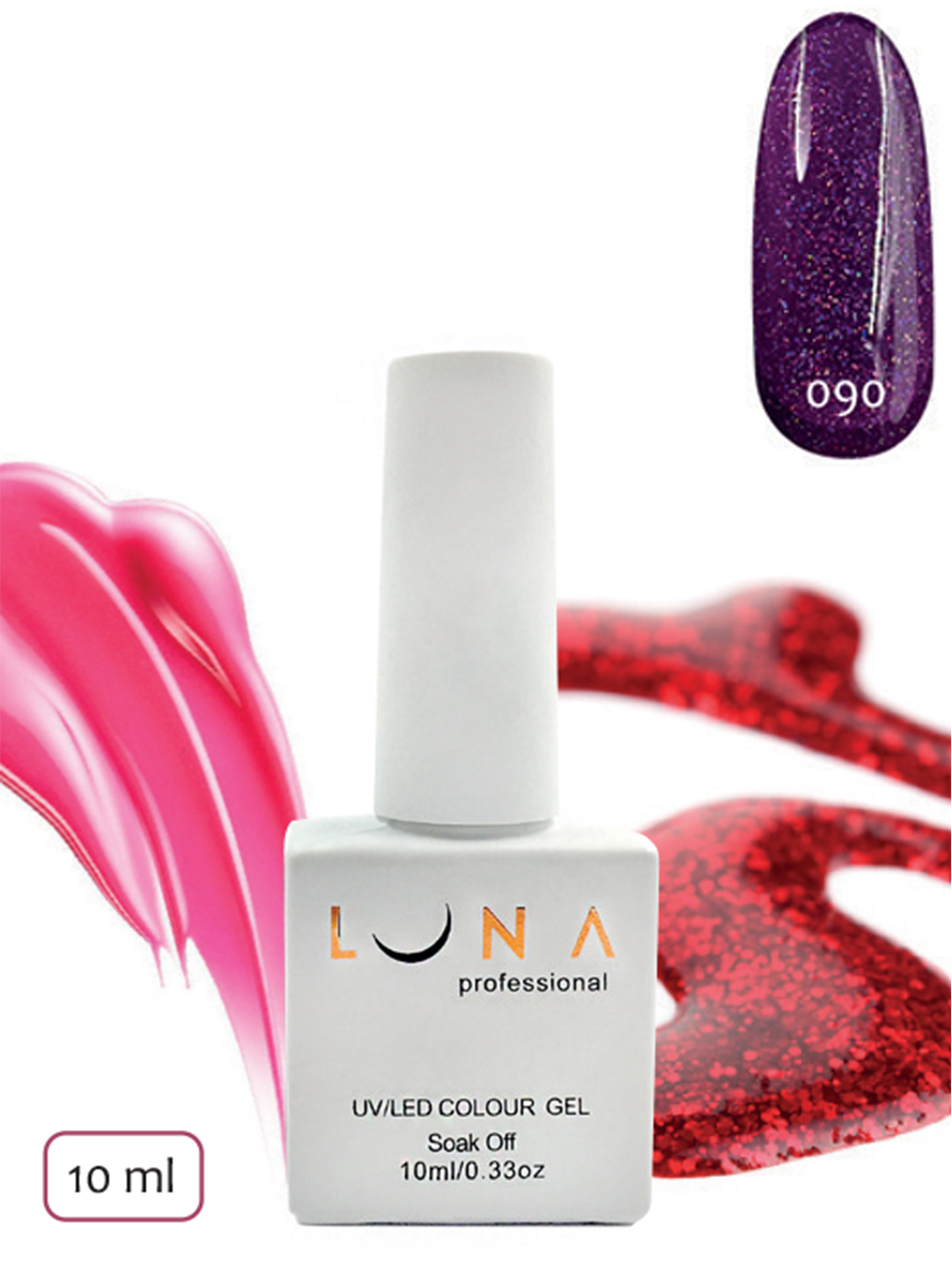 Luna Professional UV/LED Colour Gel - 090