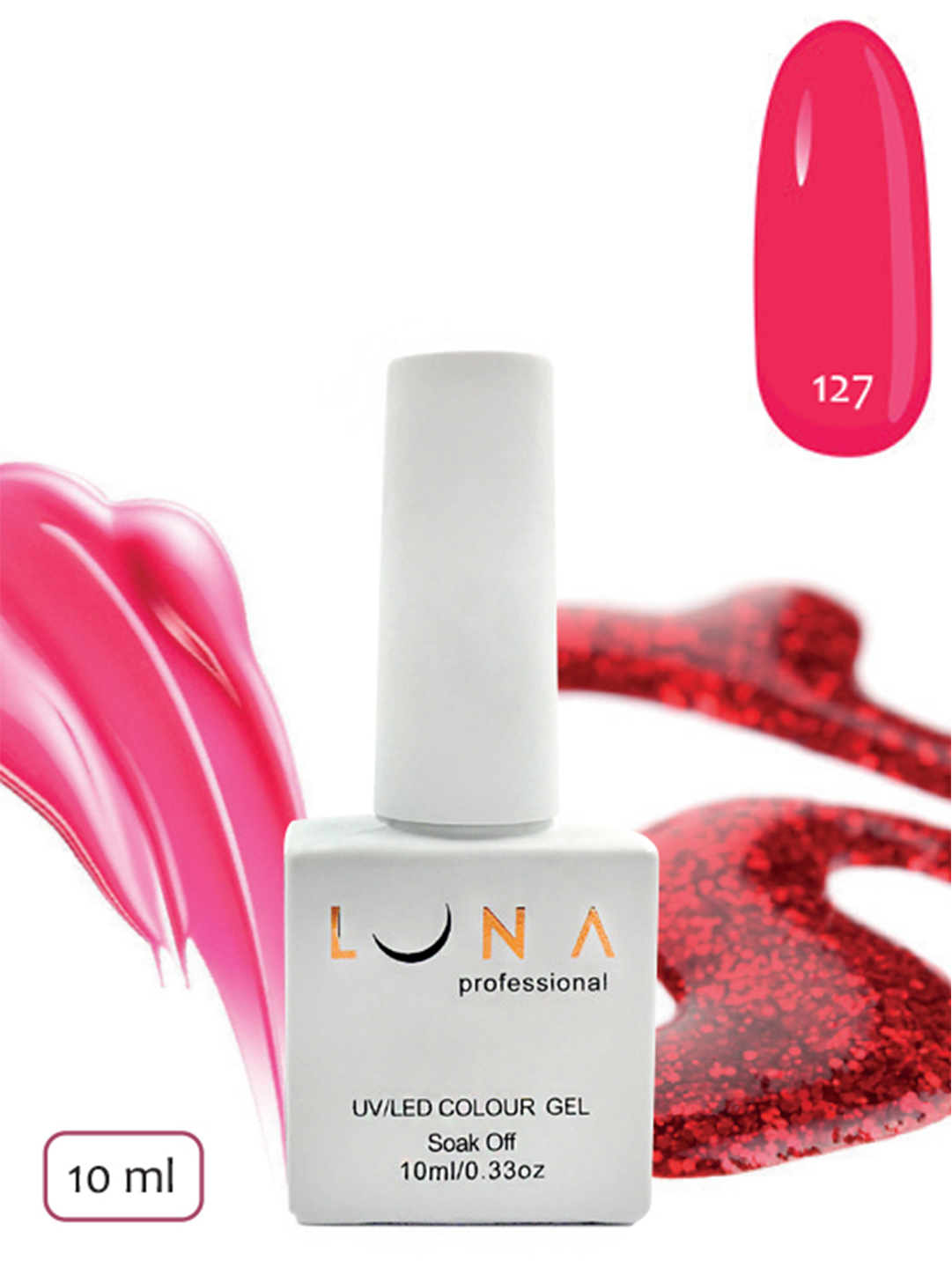 Luna Professional UV/LED Colour Gel - 127