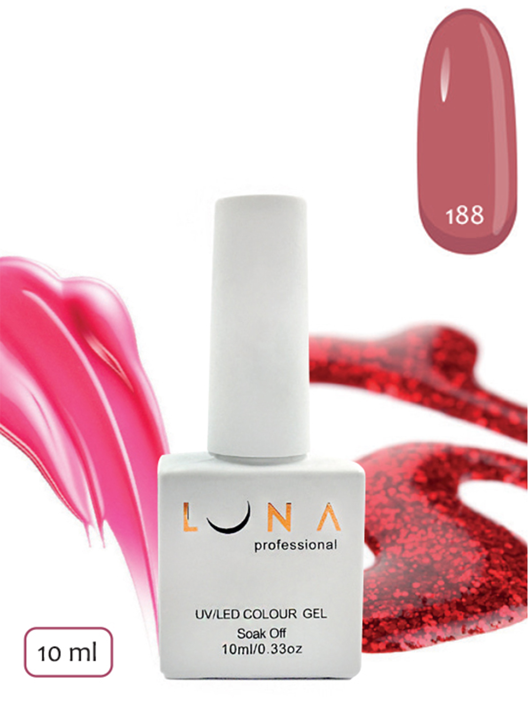 Luna Professional UV/LED Colour Gel - 188