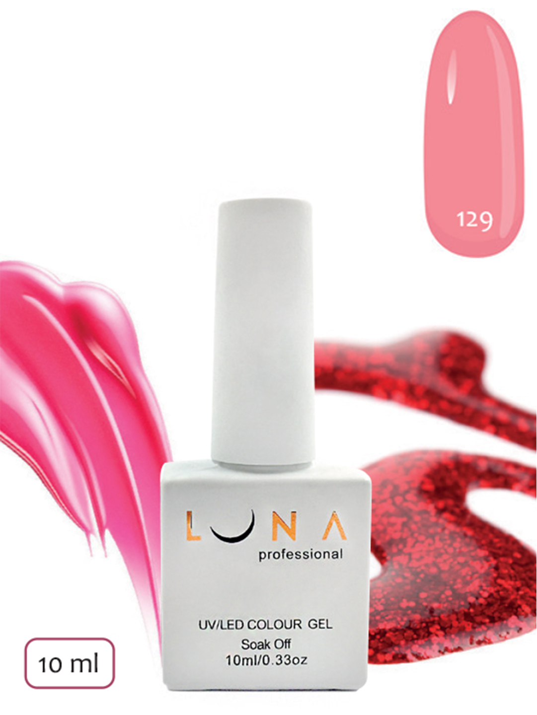 Luna Professional UV/LED Colour Gel - 129